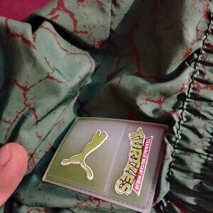 Men's Green XXL Puma X Teenage Mutant Ninja Turtles TMNT Active Jogger Pants